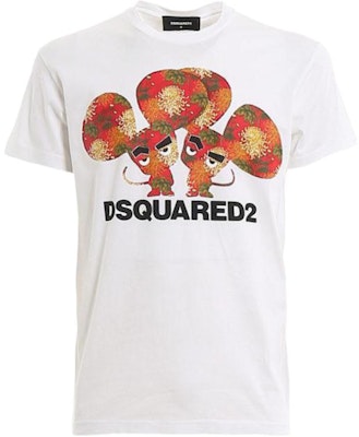 DSQUARED2 SS23 棉质字母印花圆领短袖T恤。 S74GD0654S22427-100 Buy DSQUARED2 SS23 棉质字母印花圆领短袖T恤。 S74GD0654S22427-100