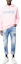 Lookbook DSQUARED2 SS23 Jeans Pria Biru Distressed Cropped Denim Celana. S74LB1367S30342470