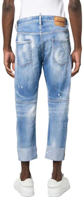 DSQUARED2 SS23 Jeans Pria Biru Distressed Cropped Denim Celana. S74LB1367S30342470 Purchase DSQUARED2 SS23 Jeans Pria Biru Distressed Cropped Denim Celana. S74LB1367S30342470