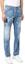 Purchase DSQUARED2 SS23 Distressed Paint Splash Straight Jeans Men Blue S74LB1252S30342-470