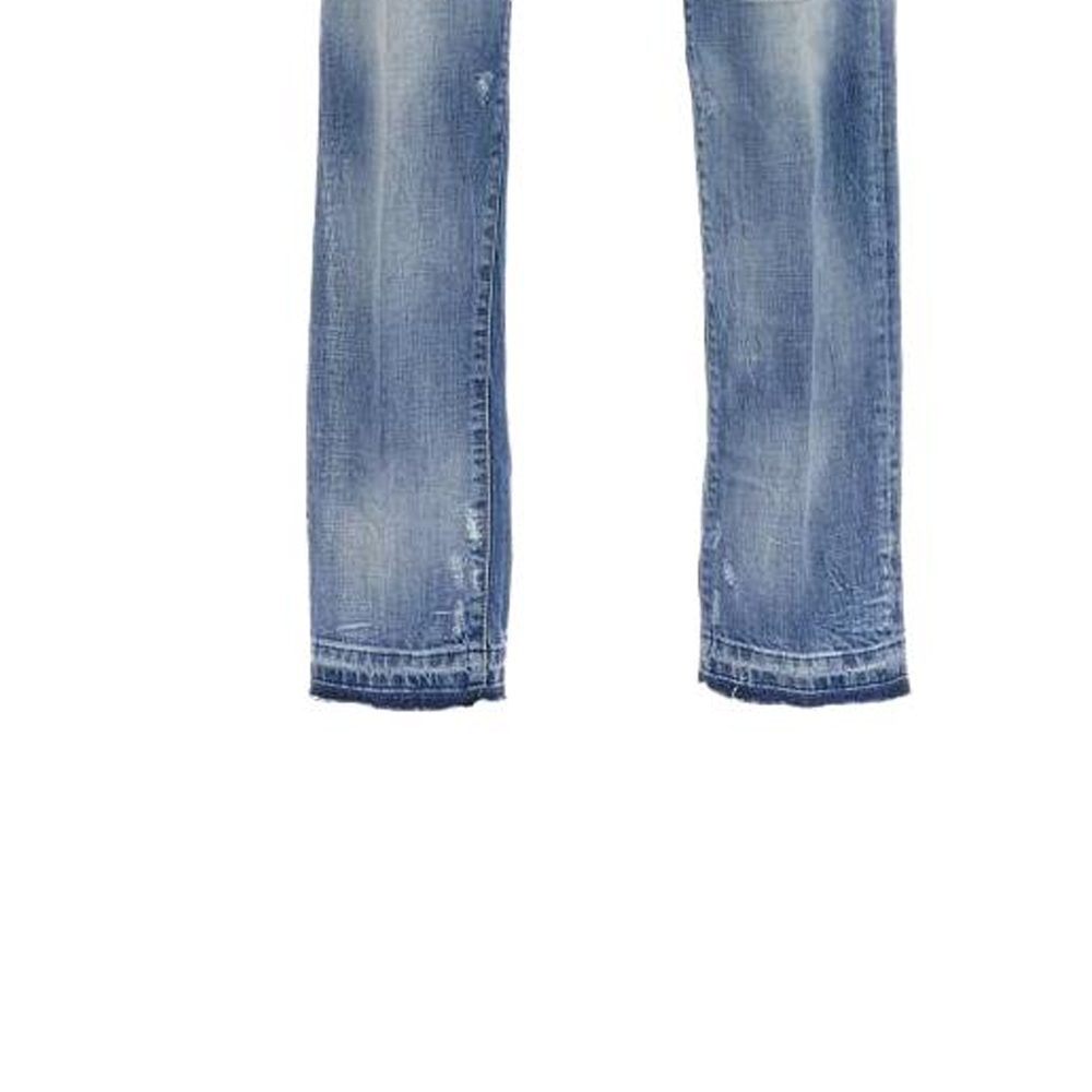 DSQUARED2 SS23 Distressed Straight Leg Long Jeans  Blue S74LB1372S30309-470 圖 7