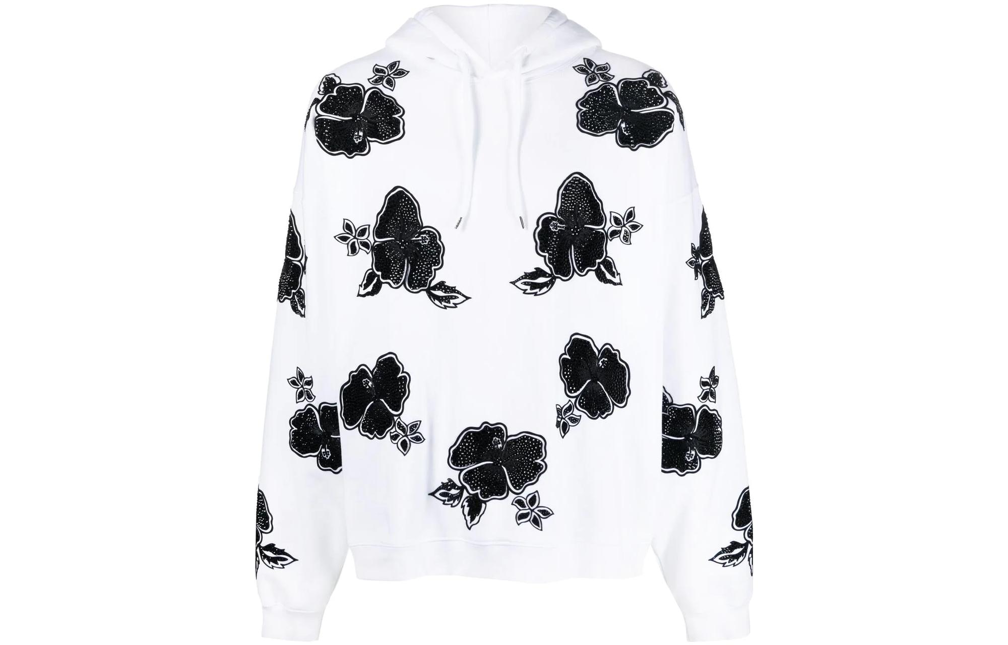 Dsquared2 SS23 Floral Print Sweatshirt Men’s White S74GU0689S25516-100
