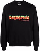Dsquared2 SS23 Graphic Print Crewneck Sweatshirt Black () S71GU0575S25551-900 Dsquared2 SS23 Graphic Print Crewneck Sweatshirt Black () S71GU0575S25551-900