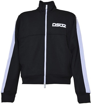 DSQUARED2 2023春夏款高领长袖Logo夹克 黑色 S71HG0125S25578-900 Order DSQUARED2 2023春夏款高领长袖Logo夹克 黑色 S71HG0125S25578-900