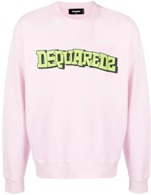 Dsquared2 SS23 핑크 프린트 긴팔 크루넥 스웨트셔츠 캐주얼 20XS71GU0588S25140242 Buy Dsquared2 SS23 핑크 프린트 긴팔 크루넥 스웨트셔츠 캐주얼 20XS71GU0588S25140242