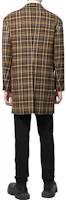 Shop DSQUARED2 SS23 Plaid Hooded Mid-Length Coat Jacket Multicolor . S71AA0430S60403-001F