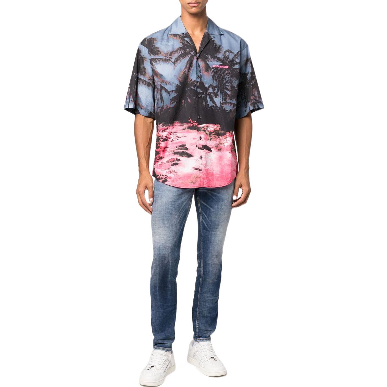 DSQUARED2 SS23 Washed Straight Fit Denim Jeans Men Indigo Blue S74LB1281S30664-470 圖 3