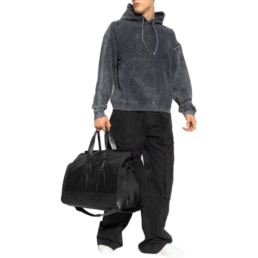 Purchase DSQUARED2 SS24 煤灰色拉鍊連帽長袖上衣 S74GU0802S25030-814