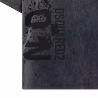 Details for DSQUARED2 SS24 Logo Print Short Sleeve T-Shirt Dark Grey. S79GC0085S21600-814