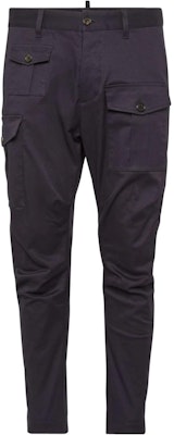 DSQUARED2 SS24 修身錐形卡其褲 海軍藍 S74KB0909S39021-476 Buy DSQUARED2 SS24 修身錐形卡其褲 海軍藍 S74KB0909S39021-476