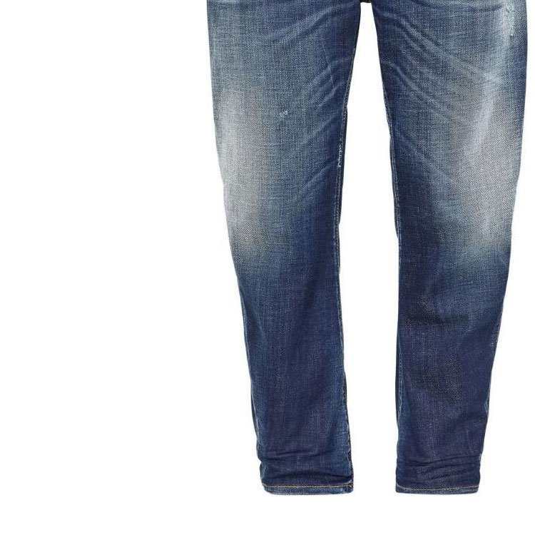 DSQUARED2 SS24  Straight-Leg Washed Zipper Pocket Jeans Navy Blue S74LB1576S30342-470 圖 6