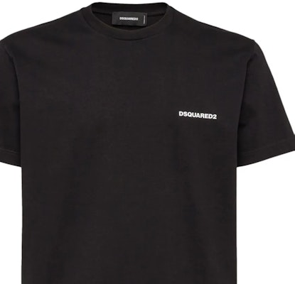 DSQUARED2 男士黑色短袖T恤 SS24 带标志印花 S74GD1338D20020 Shop DSQUARED2 男士黑色短袖T恤 SS24 带标志印花 S74GD1338D20020