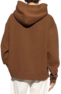 DSQUARED2 SS24 Hoodie Cokelat dengan Logo Huruf Cetak Warna Polos. S74GU0827D25001 Shop DSQUARED2 SS24 Hoodie Cokelat dengan Logo Huruf Cetak Warna Polos. S74GU0827D25001