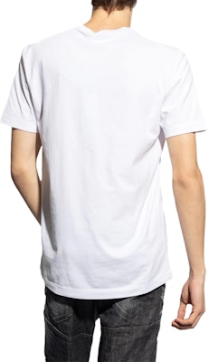 DSQUARED2 SS24 卡通标志图案圆领T恤 白色 S74GD1325D20020-100 Shop DSQUARED2 SS24 卡通标志图案圆领T恤 白色 S74GD1325D20020-100