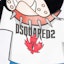 Details for DSQUARED2 SS24 卡通标志图案圆领T恤 白色 S74GD1325D20020-100