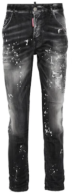DSQUARED2 SS24 Celana Jeans Slim Fit Distressed Smoke Black Pria. S71LB1373S30503-900 Buy DSQUARED2 SS24 Celana Jeans Slim Fit Distressed Smoke Black Pria. S71LB1373S30503-900
