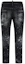 Lookbook DSQUARED2 SS24 Distressed Paint Splatter Jeans Men Black S71LB1396S30503-900