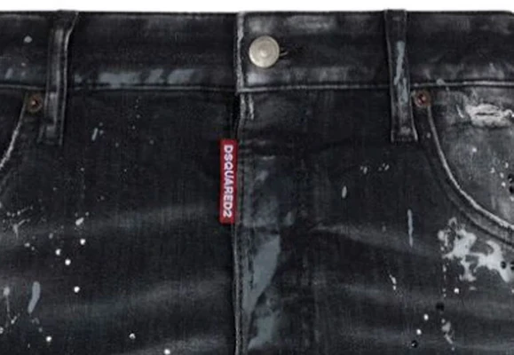 DSQUARED2 SS24 Distressed Paint Splatter Jeans Men Black S71LB1396S30503-900 Shop DSQUARED2 SS24 Distressed Paint Splatter Jeans Men Black S71LB1396S30503-900