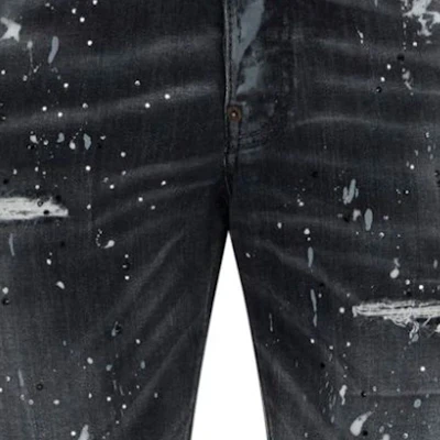 DSQUARED2 SS24 Distressed Paint Splatter Jeans Men Black S71LB1396S30503-900 Purchase DSQUARED2 SS24 Distressed Paint Splatter Jeans Men Black S71LB1396S30503-900