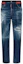 Order DSQUARED2 SS24 Distressed Ripped Pocket Button Jeans Navy Blue Men. S71LB1349S30342-470