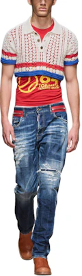 DSQUARED2 SS24 Distressed Ripped Pocket Button Jeans Navy Blue Men. S71LB1349S30342-470 Shop DSQUARED2 SS24 Distressed Ripped Pocket Button Jeans Navy Blue Men. S71LB1349S30342-470