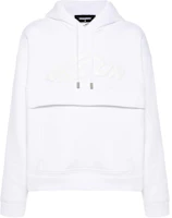Dsquared2 SS24 Embossed Logo Hoodie White S79GU0129D25007-WHITE Dsquared2 SS24 Embossed Logo Hoodie White S79GU0129D25007-WHITE