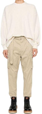 DSQUARED2 SS24 象牙白標誌針織圓領毛衣 S74GU0824D20024-101 Shop DSQUARED2 SS24 象牙白標誌針織圓領毛衣 S74GU0824D20024-101