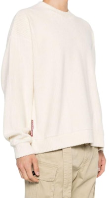 DSQUARED2 SS24 象牙白標誌針織圓領毛衣 S74GU0824D20024-101 Details for DSQUARED2 SS24 象牙白標誌針織圓領毛衣 S74GU0824D20024-101