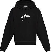 Dsquared2 SS24 Letter Print Hoodie Long-Sleeve Casual Sweatshirt Black S79GU0137D25007-BLACK Dsquared2 SS24 Letter Print Hoodie Long-Sleeve Casual Sweatshirt Black S79GU0137D25007-BLACK