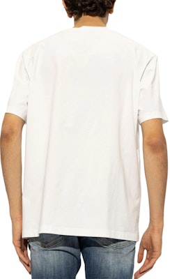 DSQUARED2 SS24 ロゴプリント クルーネック 半袖Tシャツ ホワイト S74GD1318D20020-100 Shop DSQUARED2 SS24 ロゴプリント クルーネック 半袖Tシャツ ホワイト S74GD1318D20020-100