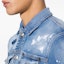 Details for DSQUARED2 SS24 藍色油漆噴濺牛仔外套 長袖 S74AM1463S30789-470