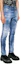 Purchase DSQUARED2 SS24 Paint Button Slim Fit Blue Jeans Men. S71LB1364S30872-470