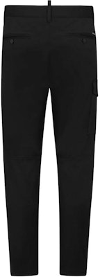 DSQUARED2 SS24 Seluar Cargo Slim Fit Poket Lelaki Hitam S74KB0909S39021-900 Lookbook DSQUARED2 SS24 Seluar Cargo Slim Fit Poket Lelaki Hitam S74KB0909S39021-900