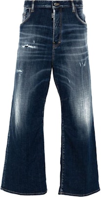 DSQUARED2 SS24 Jeans Pria Loose Straight Warna Indigo Terbaru S79LA0082S30664-470 Order DSQUARED2 SS24 Jeans Pria Loose Straight Warna Indigo Terbaru S79LA0082S30664-470