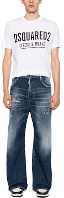 DSQUARED2 SS24 Jeans Pria Loose Straight Warna Indigo Terbaru S79LA0082S30664-470 Shop DSQUARED2 SS24 Jeans Pria Loose Straight Warna Indigo Terbaru S79LA0082S30664-470