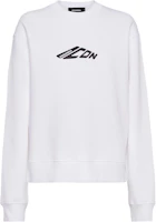 Dsquared2 SS24 White Crewneck Sweatshirt Letter Print Long Sleeve. S79GU0136D25007-100 Dsquared2 SS24 White Crewneck Sweatshirt Letter Print Long Sleeve. S79GU0136D25007-100
