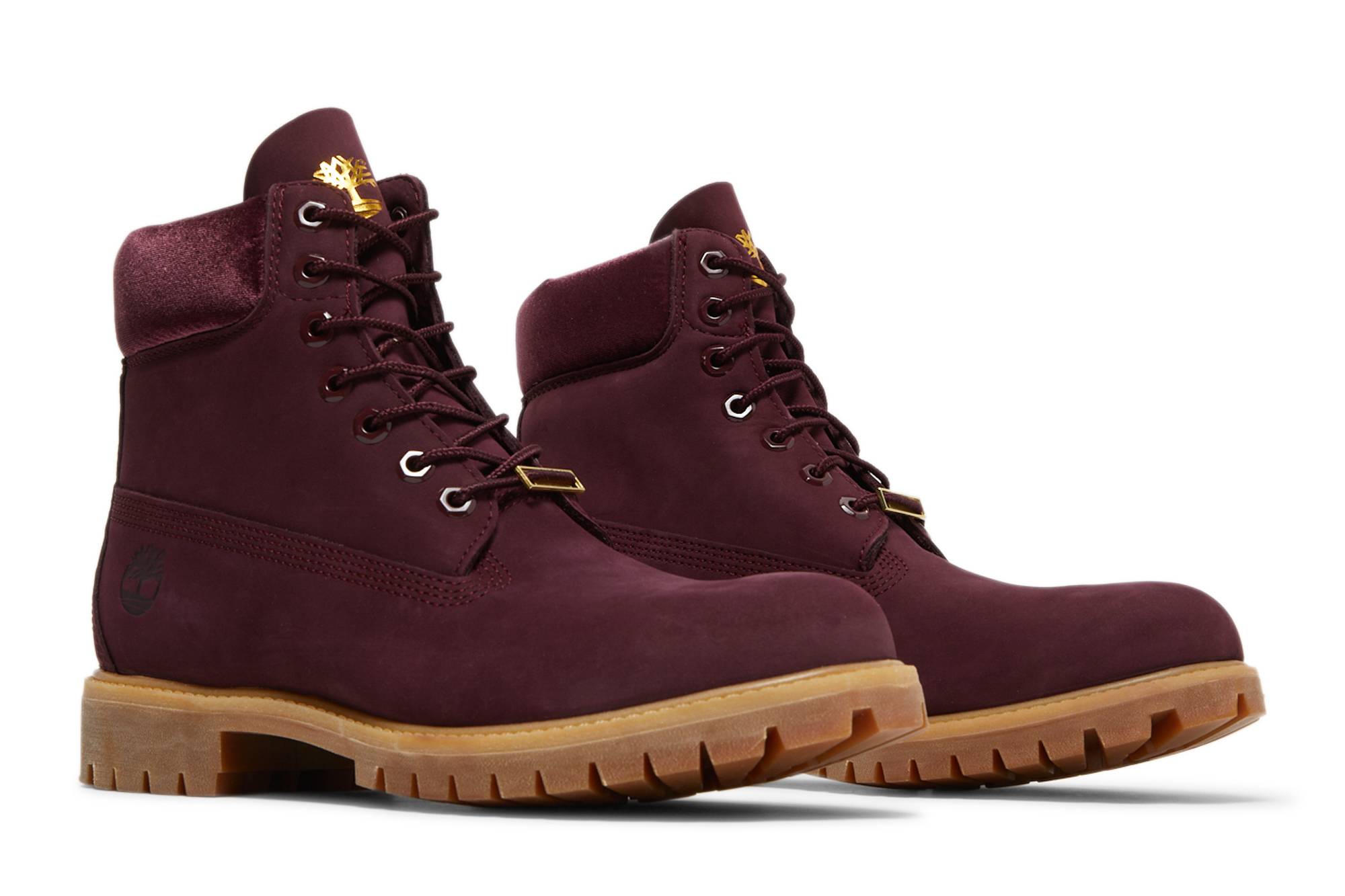 Beli DTLR x Timberland Inch Premium Boot 'Burgundy Velvet