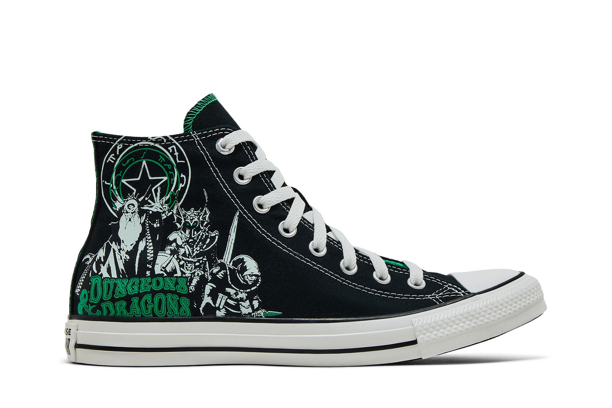 Buy Dungeons & Dragons x Converse Chuck Taylor All Star Alta 'Negro Verde' A09885C