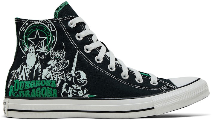 Dungeons & Dragons x Converse Chuck Taylor All Star High 'Black Green' A09885C Buy Dungeons & Dragons x Converse Chuck Taylor All Star High 'Black Green' A09885C