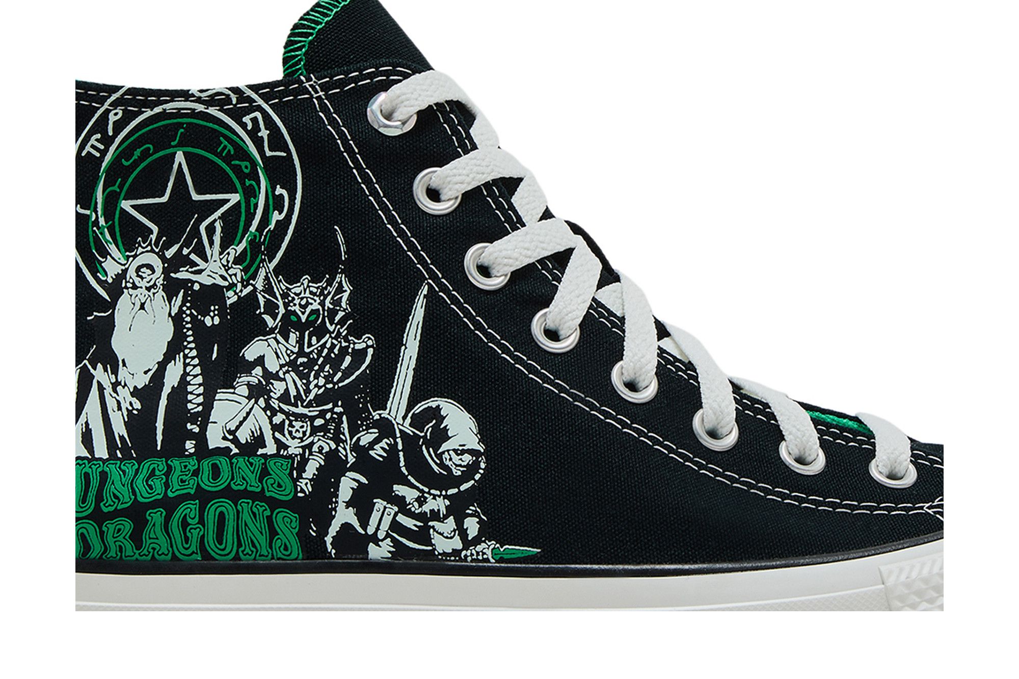 Order Dungeons & Dragons x Converse Chuck Taylor All Star Alta 'Negro Verde' A09885C