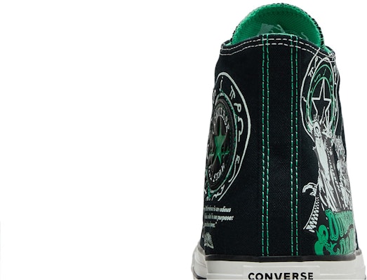 Dungeons & Dragons x Converse Chuck Taylor All Star High 'Black Green' A09885C Sizing Dungeons & Dragons x Converse Chuck Taylor All Star High 'Black Green' A09885C