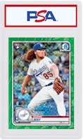 Dustin May 2020 Bowman Chrome X Rookie Green X-Fractor /31 #96 Dustin May 2020 Bowman Chrome X Rookie Green X-Fractor /31 #96