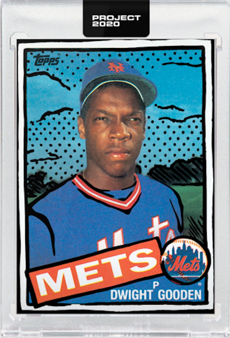 Buy 德懷特·古登 1985年 Topps 計劃2020 Joshua Vides 限量1101 張 #26