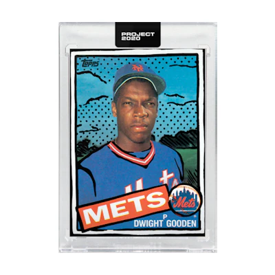 Dwight Gooden 1985 Topps Project 2020 Joshua Vides /1101 #26