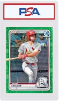 Dylan Carlson 2020 Bowman Chrome X Green X-Fractor /31 #BCP-236 Dylan Carlson 2020 Bowman Chrome X Green X-Fractor /31 #BCP-236