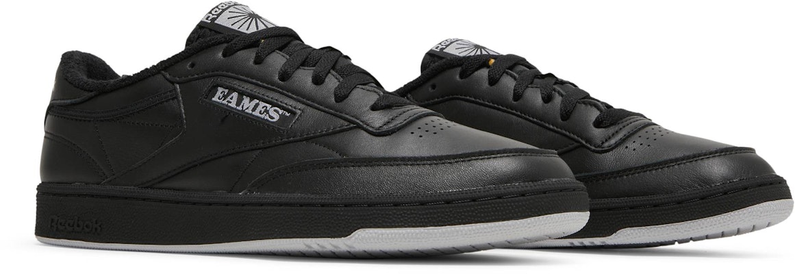 Eames办公室 x Reebok Club C 85 黑色款 GY1067 Cheap Eames办公室 x Reebok Club C 85 黑色款 GY1067