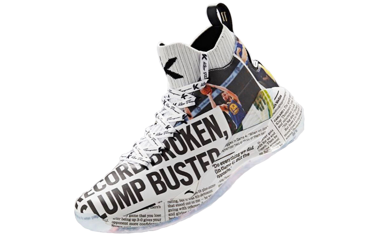 Lookbook East Bay Times x Anta KT4 'Periódico' 11931101-6