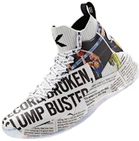 East Bay Times x Anta 安踏 KT4 湯普森 減震防滑耐磨 高筒 實戰籃球鞋 白黑報紙 Lookbook East Bay Times x Anta 安踏 KT4 湯普森 減震防滑耐磨 高筒 實戰籃球鞋 白黑報紙