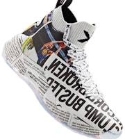 East Bay Times x Anta 安踏 KT4 湯普森 減震防滑耐磨 高筒 實戰籃球鞋 白黑報紙 Shop East Bay Times x Anta 安踏 KT4 湯普森 減震防滑耐磨 高筒 實戰籃球鞋 白黑報紙