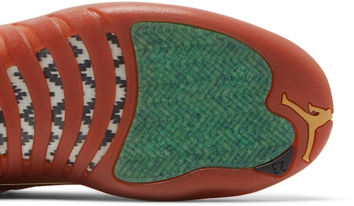 Eastside Golf x Air Jordan 12 'Muslin/Hitam Sunrise Terbakar' DV1758-108 Purchase Eastside Golf x Air Jordan 12 'Muslin/Hitam Sunrise Terbakar' DV1758-108